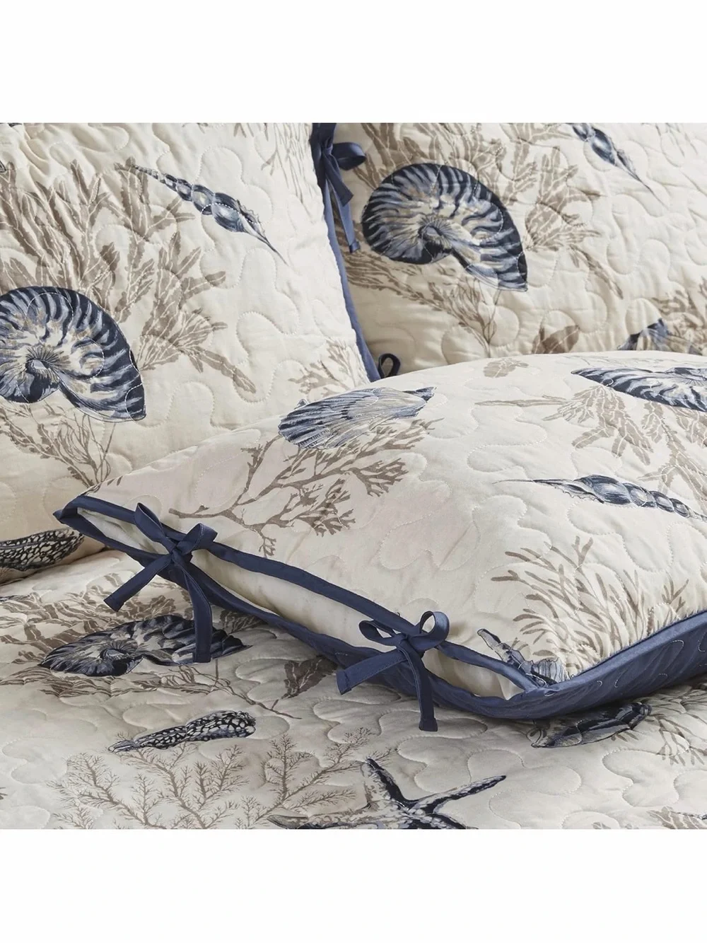 Madison Park Bayside Seashell🐚Blue 6 Piece Day Bed🛏️Cover Set